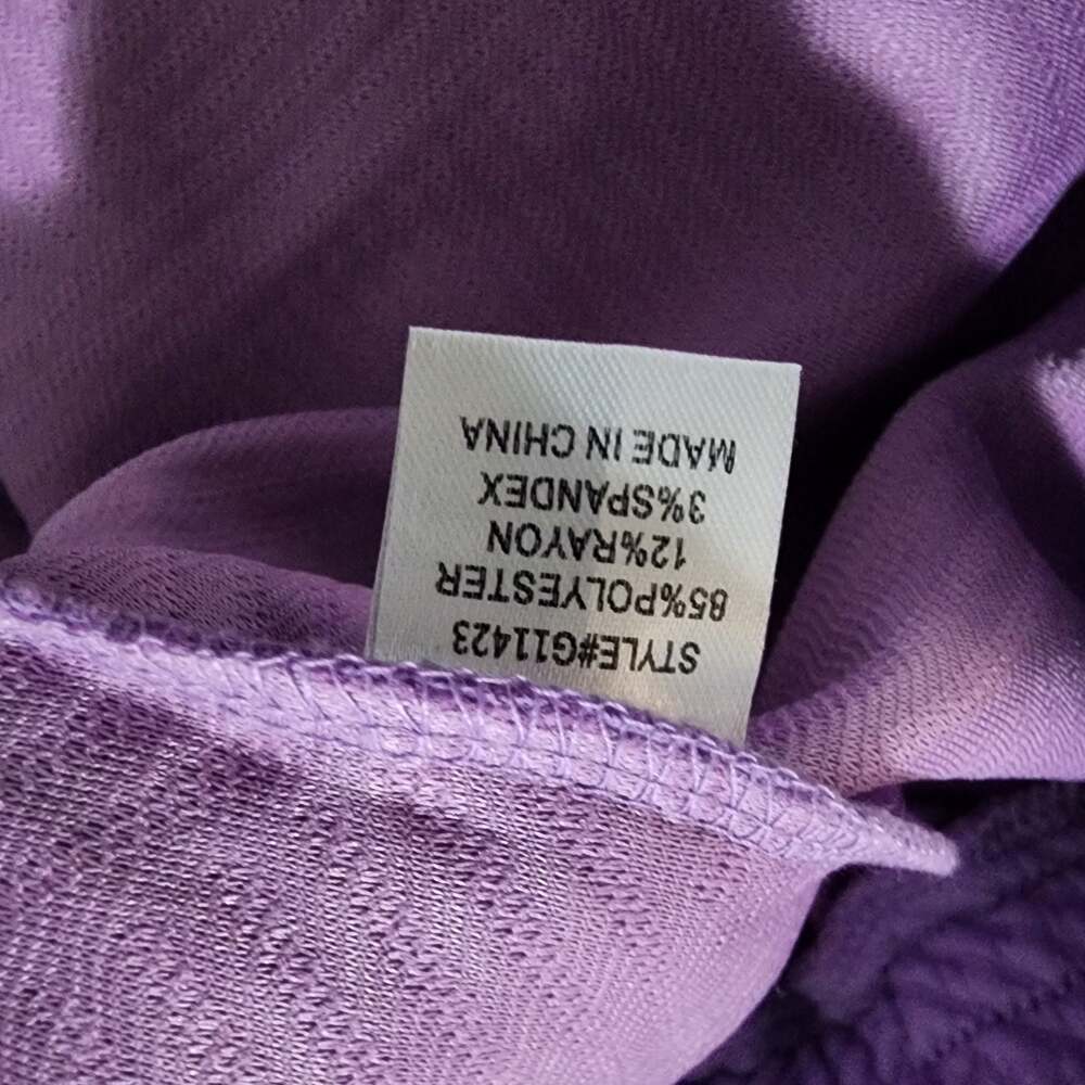 Jodifl Purple Textured Wide Leg Drawstring Pants - Picture 11 of 11